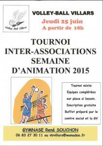 2015 juin tournoi volley